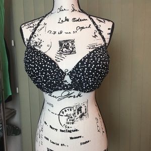 VS Polka dot bikini top (36 DD )